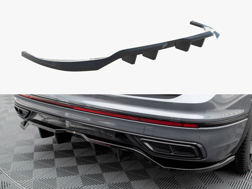 Rear Splitter (Vertical Bars) Volkswagen Tiguan Allspace R-Line Mk2 Facelift