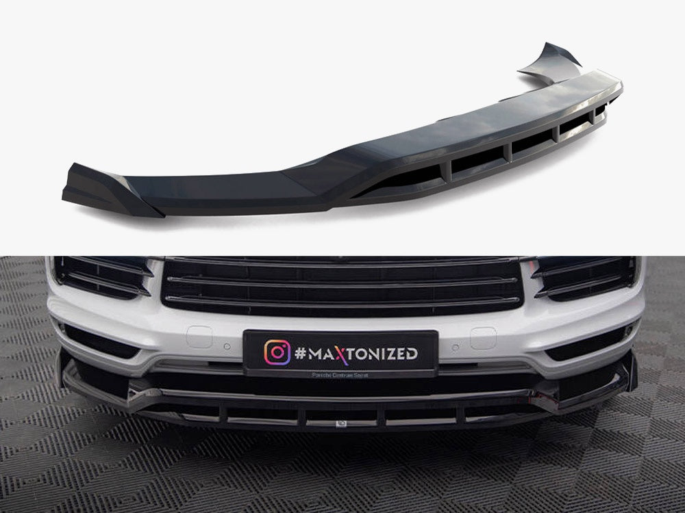 Front Splitter Porsche Cayenne Coupe / SUV Mk3