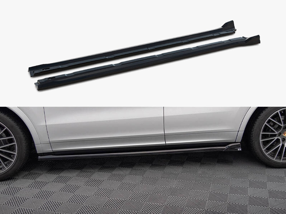Side Skirts Diffusers Porsche Cayenne Coupe / SUV Mk3