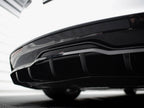 Rear Splitter (Vertical Bars) V.2 Tesla Model S Plaid Mk1 Facelift