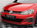 Front Splitter V.4 Volkswagen Golf GTI Mk7 Facelift