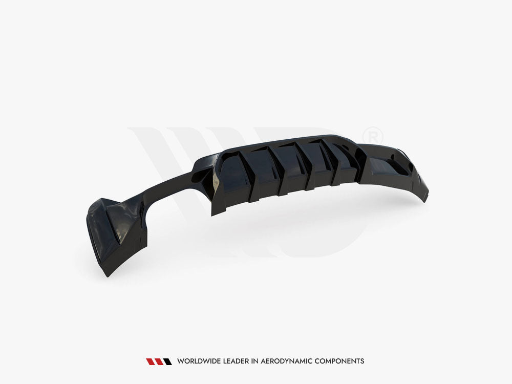 Rear Valance BMW 4 Coupe / Gran Coupe / Cabrio M-Pack F32 / F36 / F33 (Version with exhaust on one side)