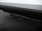Central Rear Splitter (Vertical Bars) Skoda Kodiaq RS - Carbon Look