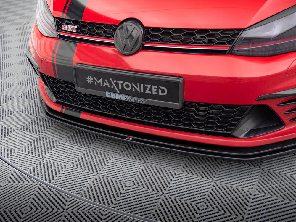 Front Splitter VW Golf Mk7 GTI Clubsport - Textured