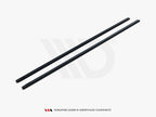 Side Skirts Diffusers VW Golf Mk7 GTI Clubsport - Textured