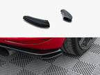 Rear Side Splitters VW Golf Mk7 GTI Clubsport - Textured