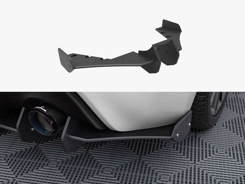 Street PRO Rear Side Splitters Subaru BRZ Mk1 / Mk1 Facelift