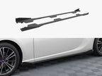 Street PRO Side Skirts Diffusers + Flaps Subaru BRZ Mk1 / Mk1 Facelift