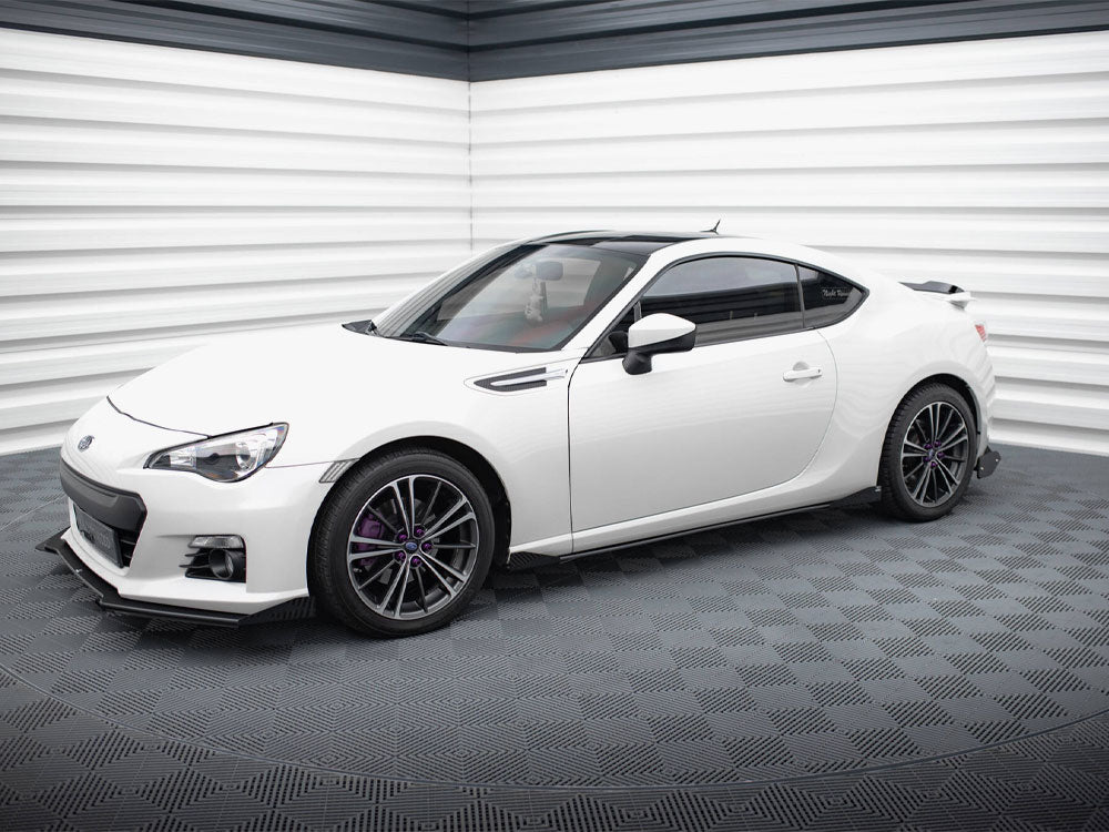 Street PRO Side Skirts Diffusers + Flaps Subaru BRZ Mk1 / Mk1 Facelift