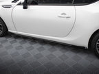Street PRO Side Skirts Diffusers + Flaps Subaru BRZ Mk1 / Mk1 Facelift