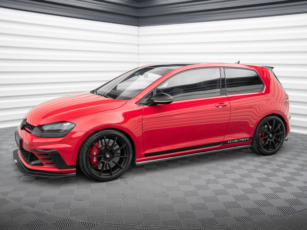 Racing Side Skirts Diffusers VW Golf GTI Mk7 Clubsport