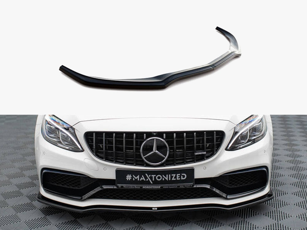 Front Splitter V.1 Mercedes-AMG C63 Sedan / Estate W205 / S205