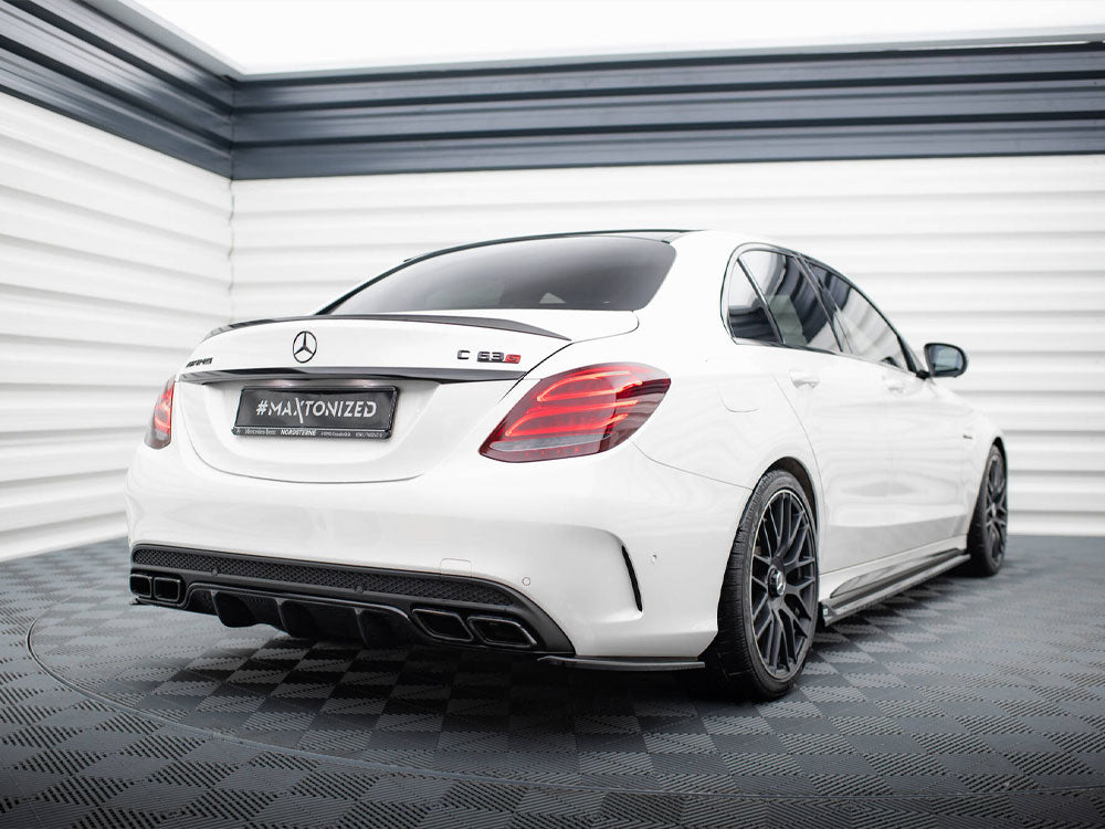 Rear Valance Mercedes-AMG C63 Sedan / Estate W205 / S205 - Textured