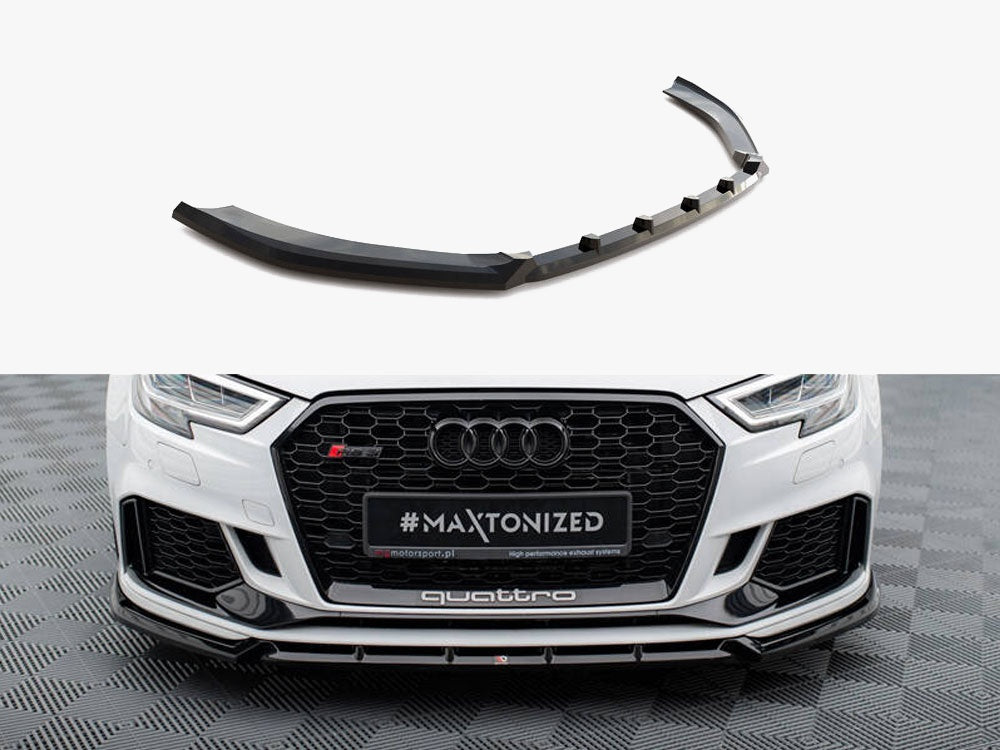 Front Splitter V.3 Audi RS3 Sedan 8V Facelift
