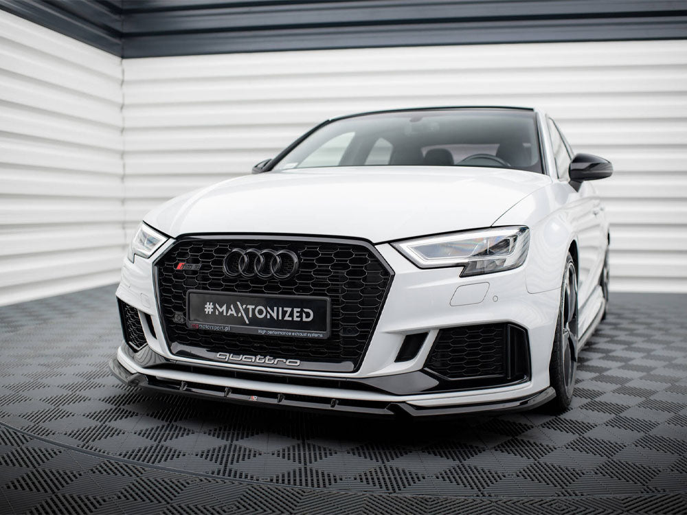Front Splitter V.3 Audi RS3 Sedan 8V Facelift