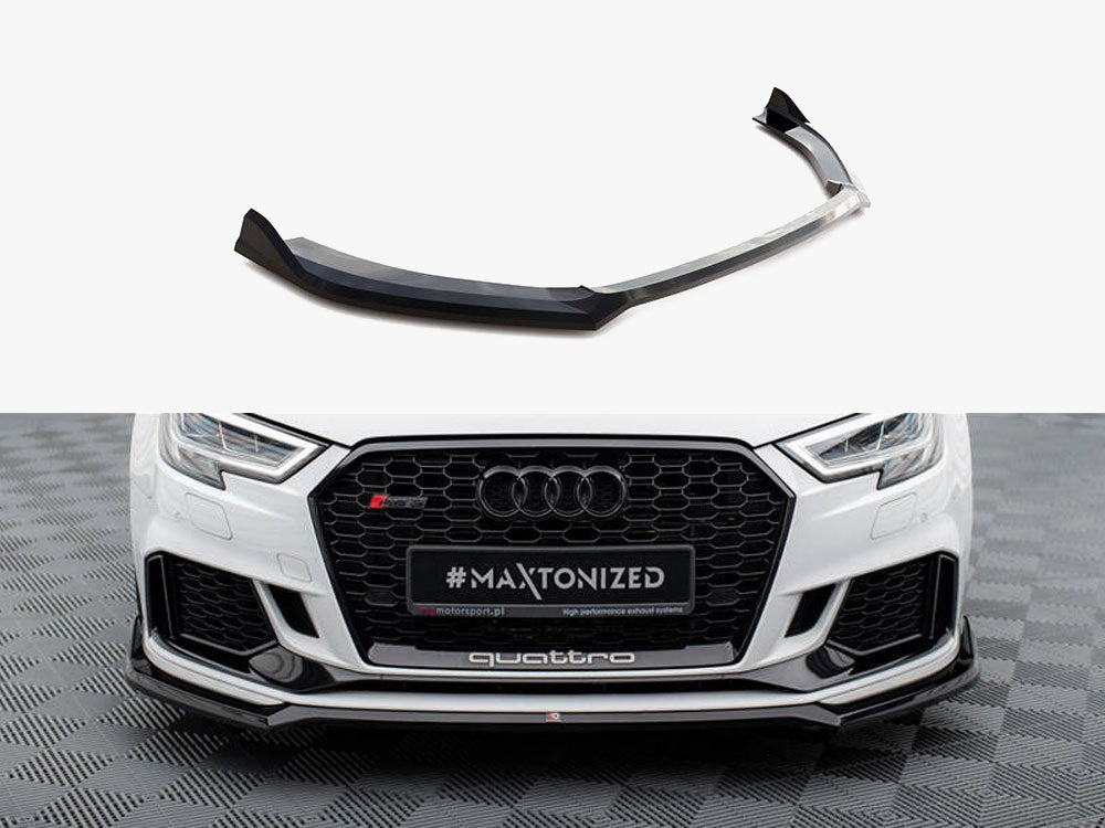 Front Splitter V.4 Audi RS3 Sedan 8V Facelift