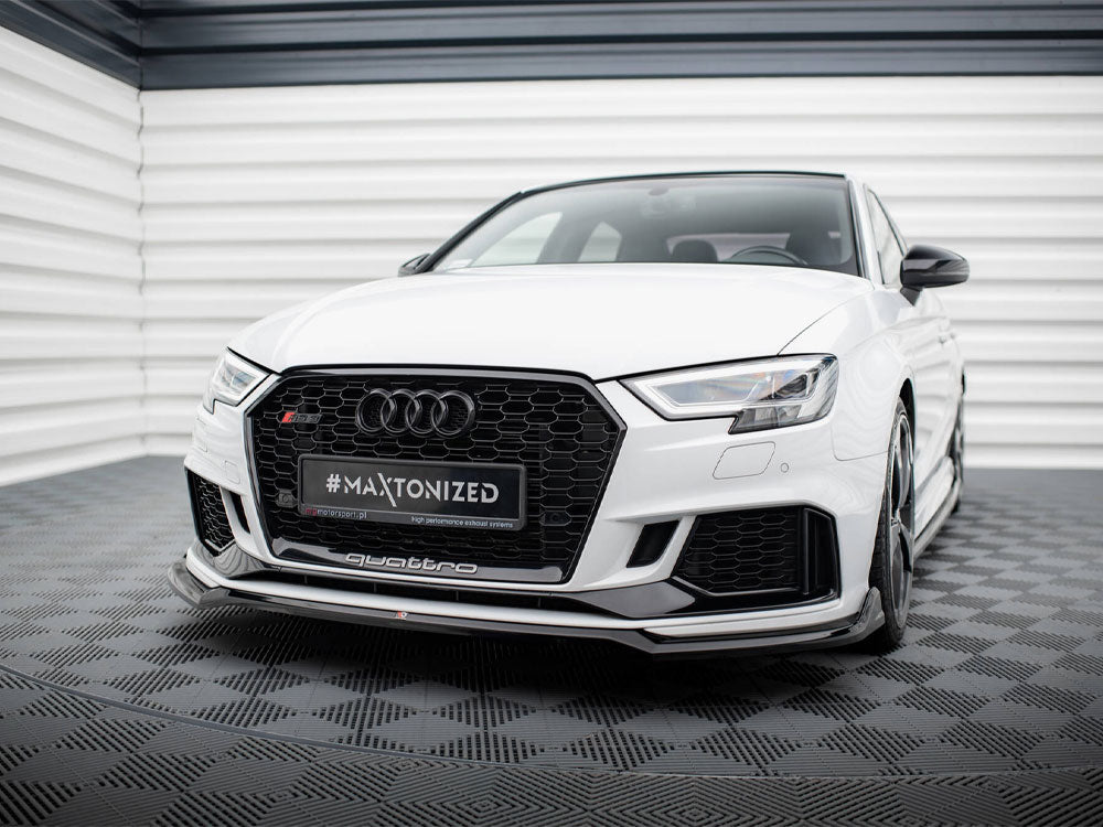 Front Splitter V.4 Audi RS3 Sedan 8V Facelift