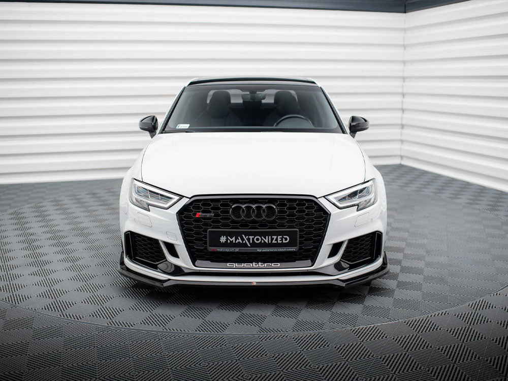 Front Splitter V.4 Audi RS3 Sedan 8V Facelift