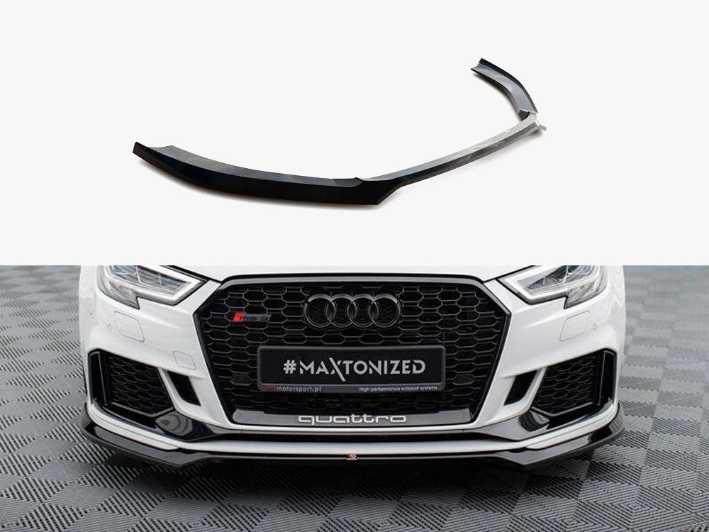 Front Splitter V.5 Audi RS3 Sedan 8V Facelift