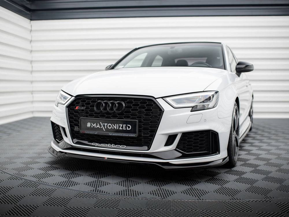 Front Splitter V.5 Audi RS3 Sedan 8V Facelift