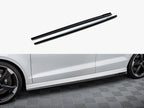 Side Skirts Diffusers V.2 Audi RS3 Sedan 8V Facelift