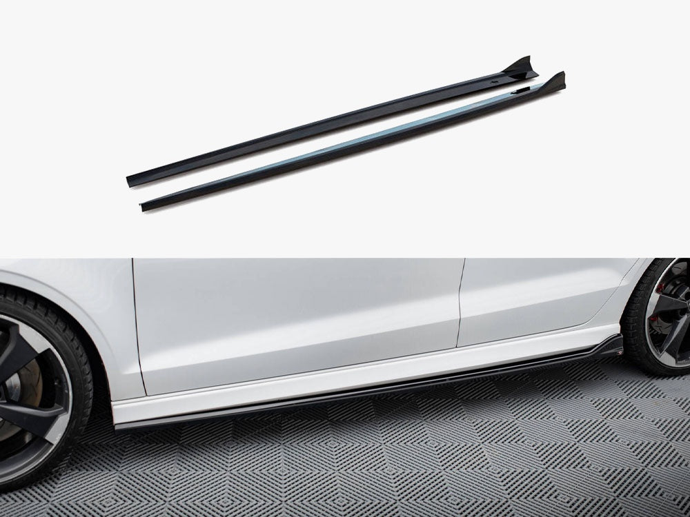 Side Skirts Diffusers V.3 Audi RS3 Sedan 8V Facelift