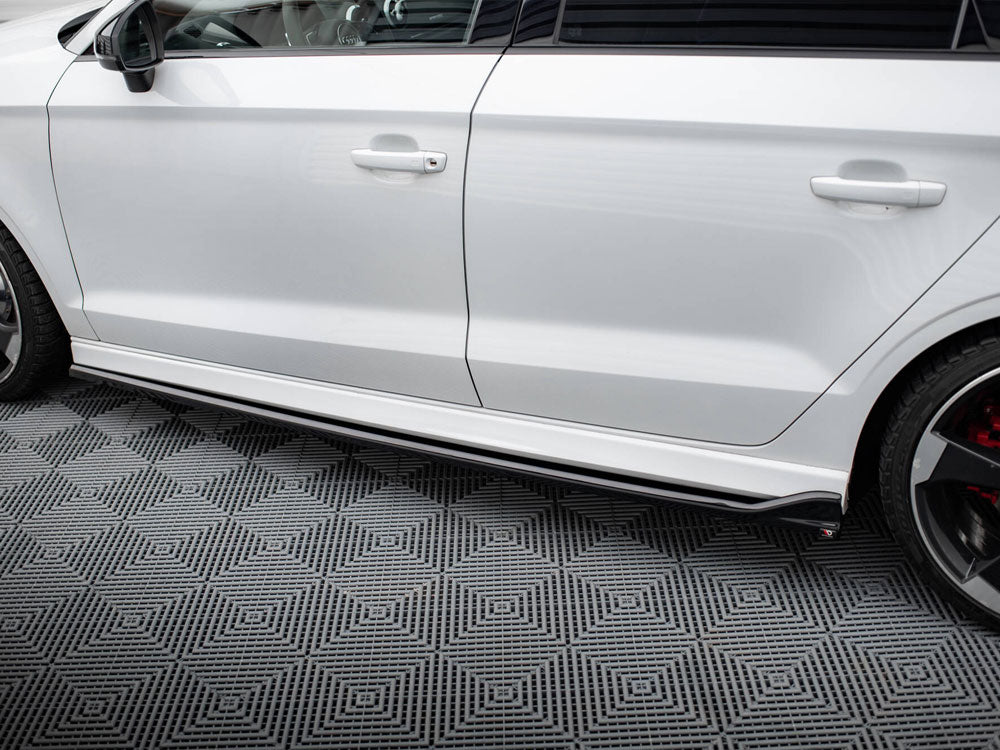 Side Skirts Diffusers V.3 Audi RS3 Sedan 8V Facelift