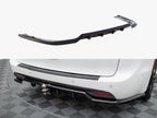 Central Rear Splitter (Vertical Bars) Chrysler Pacifica Mk2 Facelift