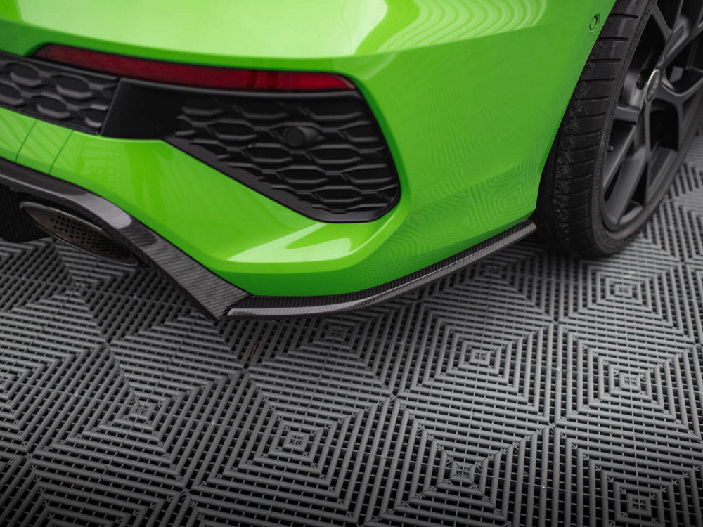 Carbon Fiber Rear Side Splitters V.2 Audi RS3 Sedan 8Y