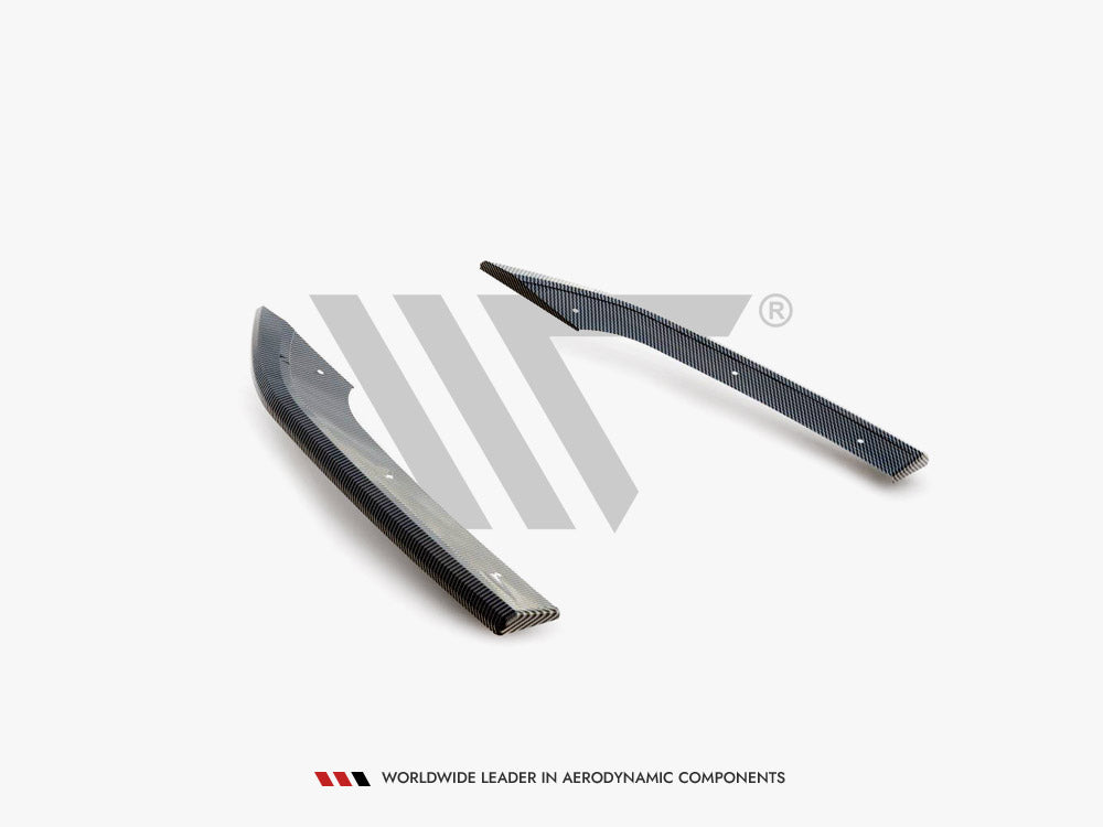 Carbon Fiber Rear Side Splitters V.2 Audi RS3 Sedan 8Y
