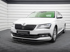 Front Splitter V.1 Skoda Superb Mk3 - Textured