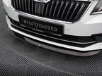 Front Splitter V.1 Skoda Superb Mk3 - Textured