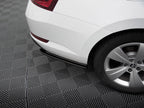 Rear Side Splitters Skoda Superb Mk3 Hatchback / Estate - Textured