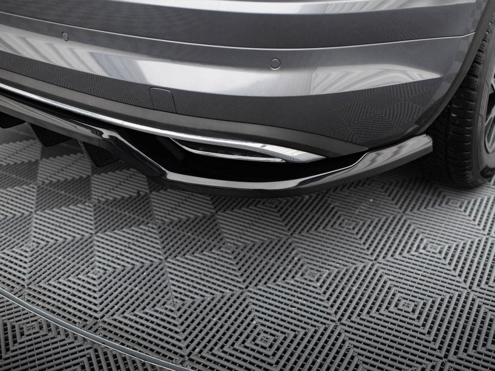 Rear Splitter (Vertical Bars) Skoda Kodiaq Sportline Mk1 Facelift