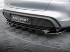 Rear Splitter (Vertical Bars) Porsche Taycan / Taycan 4 / Taycan 4S / Taycan GTS Mk1