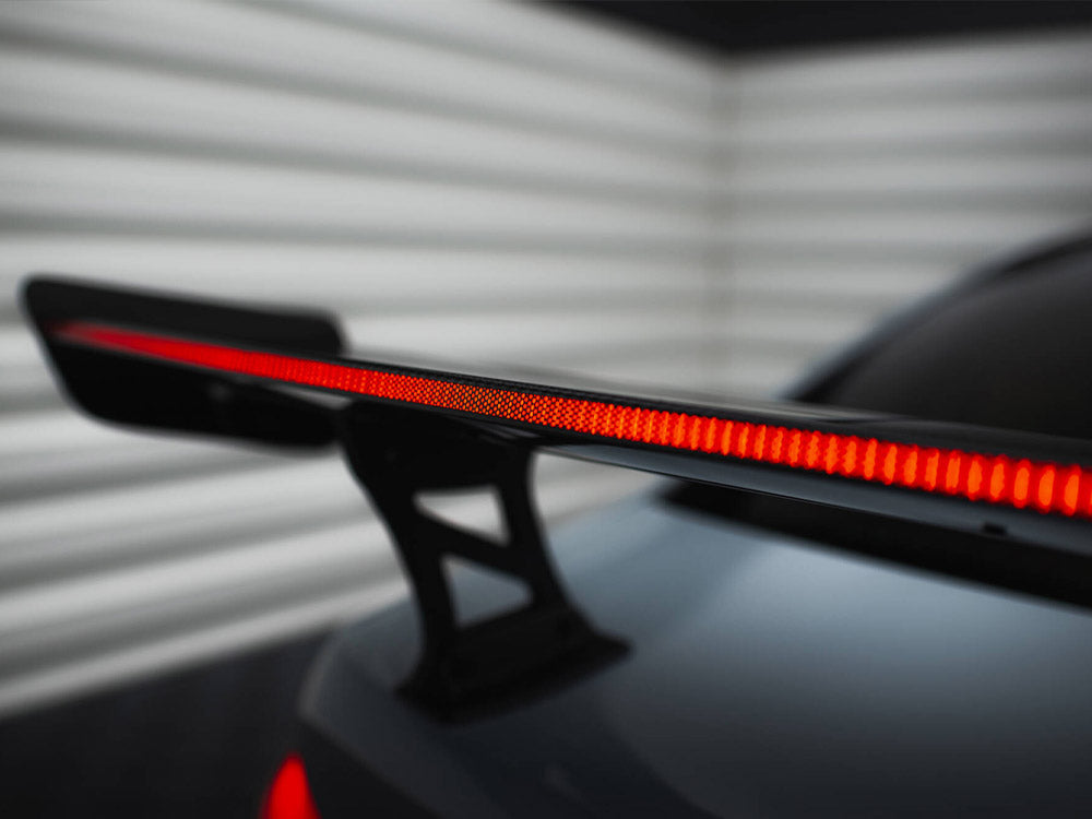 Carbon Spoiler With Internal Brackets Uprights + LED BMW M3 G80 / M340i G20 / 3 M-Pack G20 / 3 Standard G20