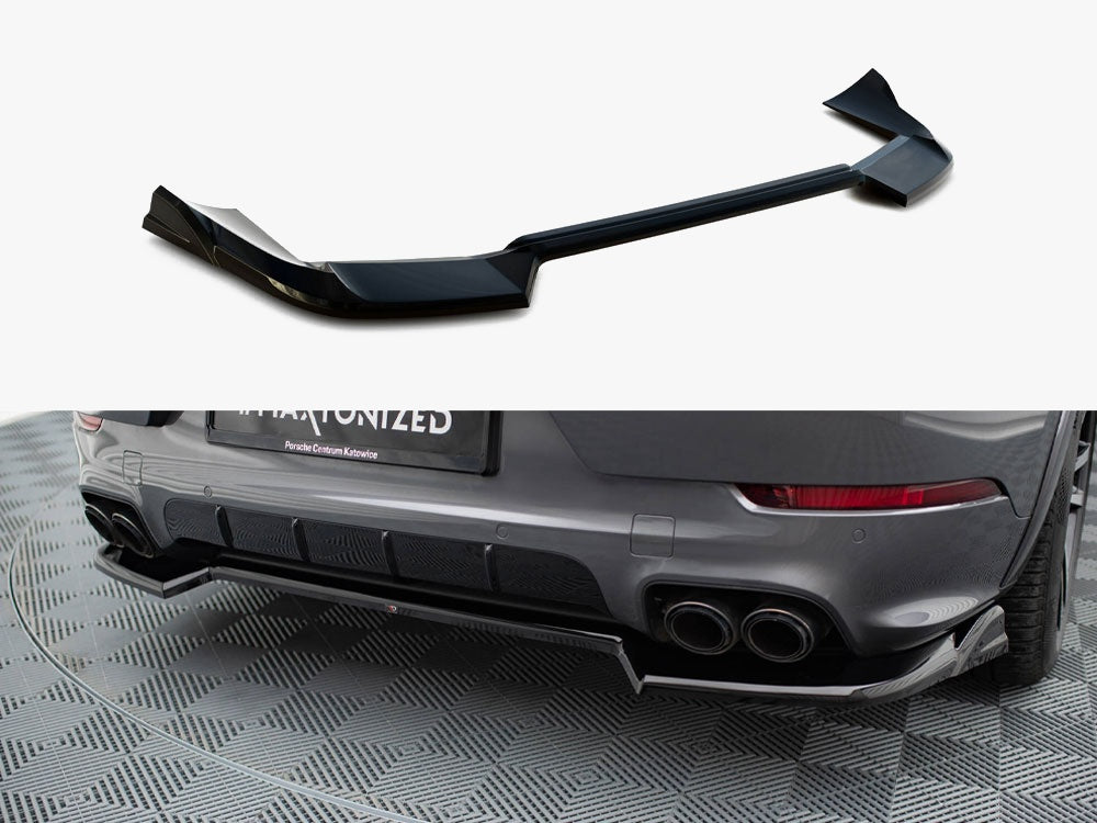 Rear Splitter Porsche Cayenne SUV / Coupe Mk3 Facelift