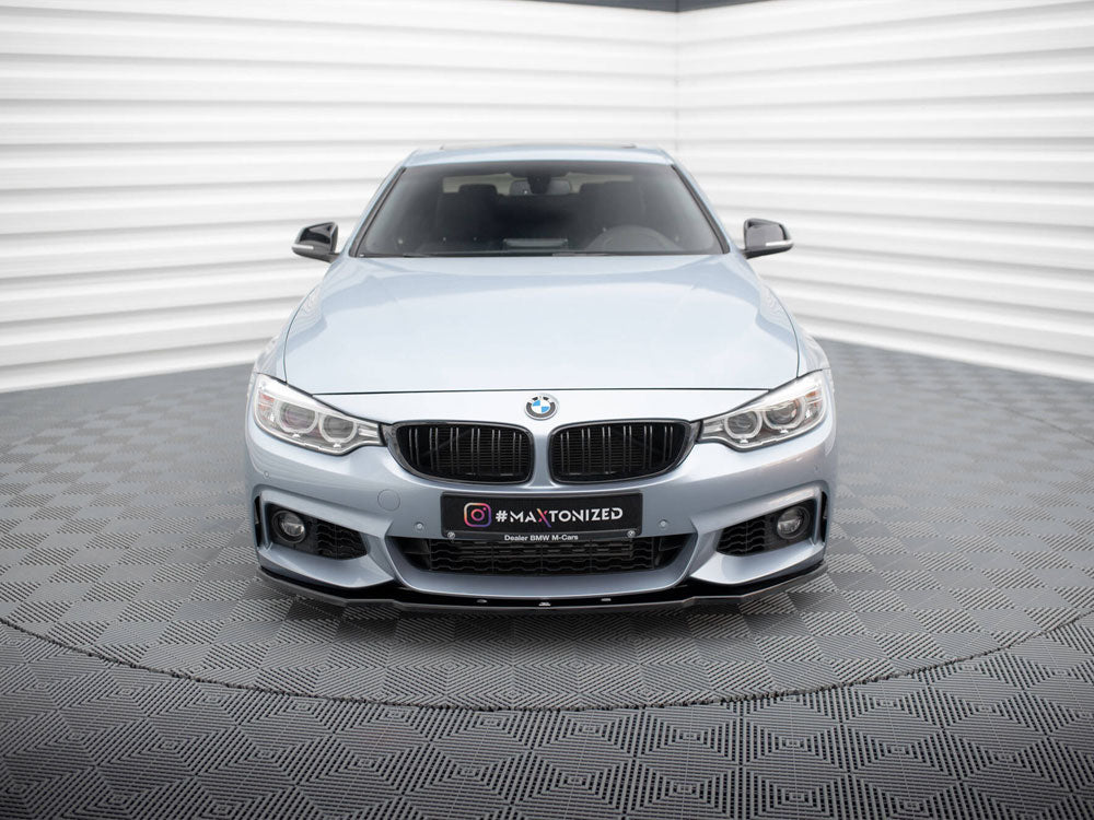 Front Splitter V.1 BMW 4 Coupe / Gran Coupe / Cabrio M-Pack F32 / F36 / F33