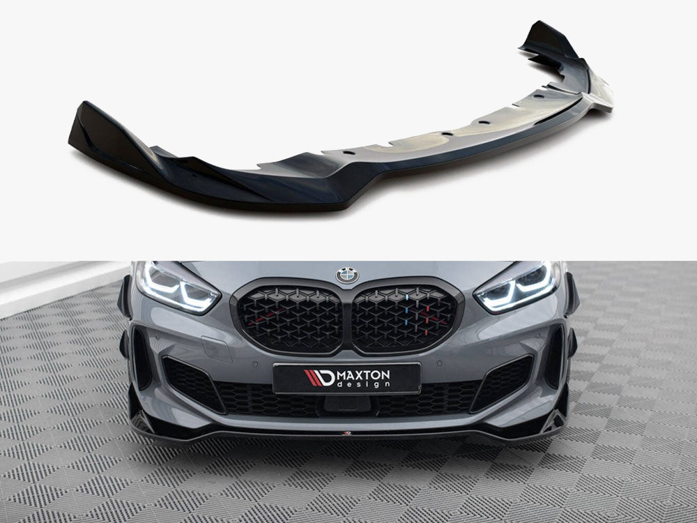 Front Splitter V.5 BMW 1 F40 M-Sport / M135i TEXTURED