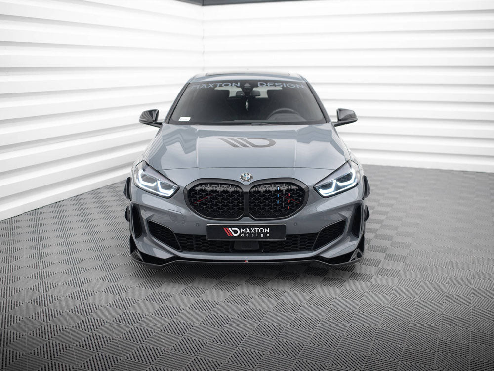Front Splitter V.5 BMW 1 F40 M-Sport / M135i TEXTURED