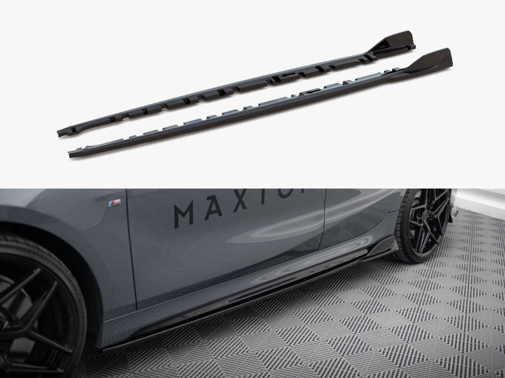 Side Skirts Diffusers V.3 BMW 1 F40 M-Sport / M135i