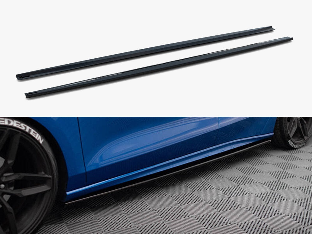 Side Skirts Diffusers V.2 Ford Focus ST / ST-Line Mk4