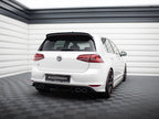 Rear Diffuser &amp; Rear Side Splitters VW Golf R Mk7 Hatchback