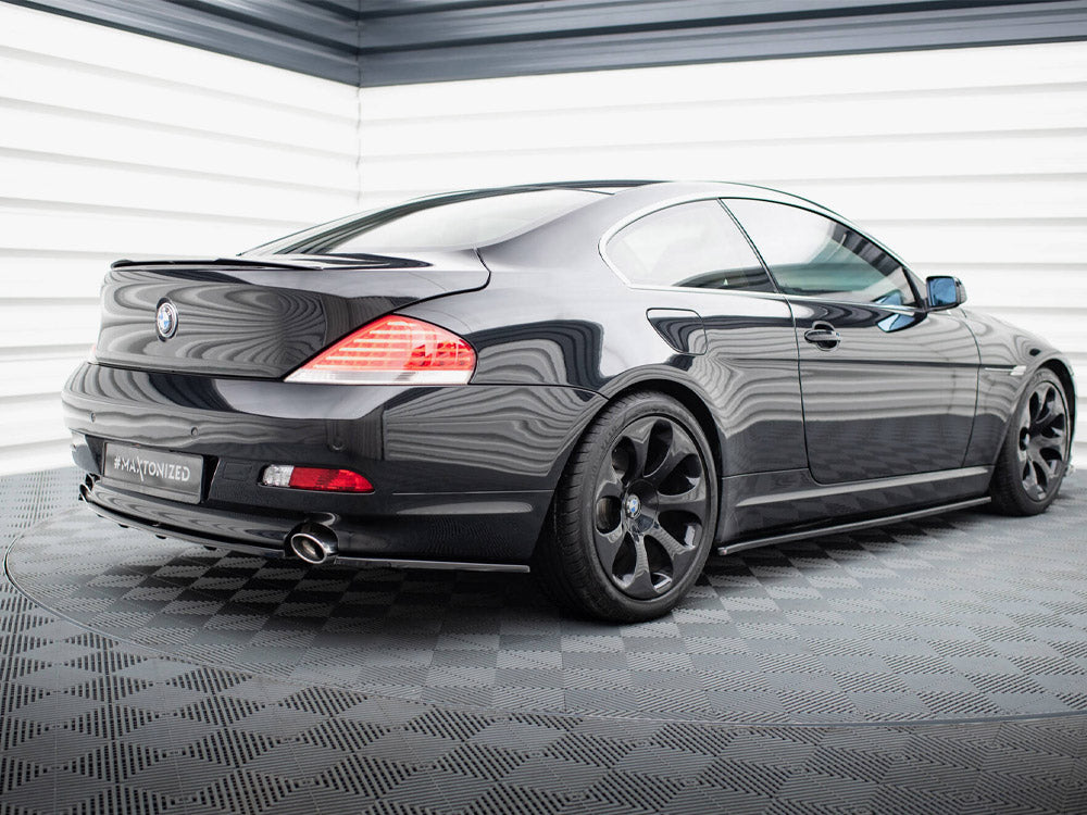 Central Rear Splitter (Vertical Bars) BMW 6 Coupe / Cabrio E63 / E64