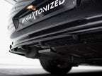 Central Rear Splitter (Vertical Bars) BMW 6 Coupe / Cabrio E63 / E64