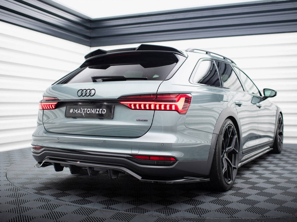 Rear Splitter (Vertical Bars) Audi A6 Allroad C8