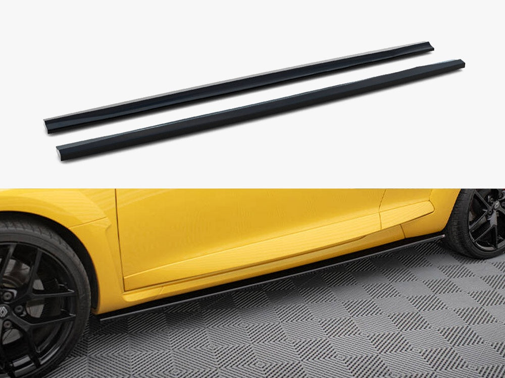 Side Skirts Diffusers Renault Megane 3 RS - Carbon Look