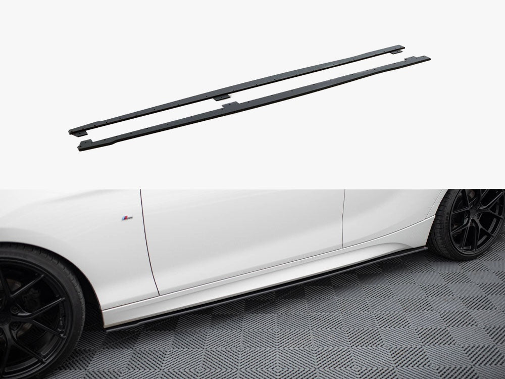 Street PRO Side Skirts Diffusers V.2 BMW 1 F20 M135i / M140i / M-Pack