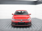 Front Splitter V.2 + Flaps Volkswagen Golf GTI / GTE / GTD / R-Line Mk8
