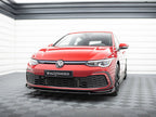 Front Splitter V.3 + Flaps Volkswagen Golf GTI / GTE / GTD / R-Line Mk8